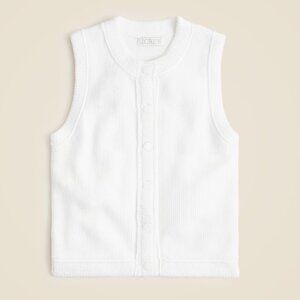 NWT J.Crew Retail XS Cropped button-up sweater shell
